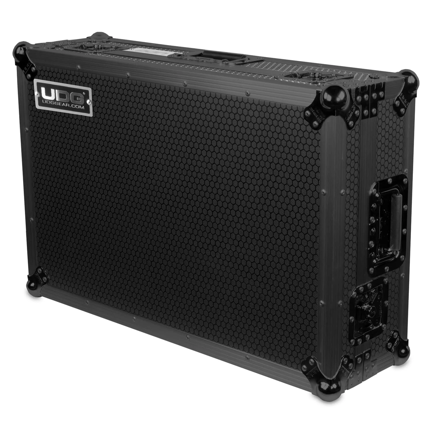 UDG Ultimate Flight Case Pioneer DJ DDJ-FLX10 Black Plus (Laptop Shelf + Wheels) - Image 3