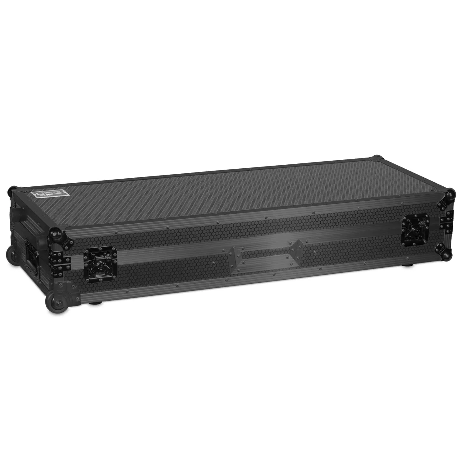 UDG Ultimate Flight Case Set PLX9/SL1200 Black MK2 Plus (Laptop Shelf + Wheels) [Outlet] - Image 4